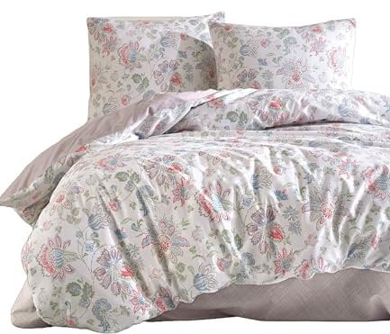 ZIRVEHOME Bettwäsche 135x200 cm. 2 teilig Set bettbezug, La Natura V1