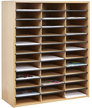 Liberty House Toys 36 Section Literature Organiser, Office Storage, Classroom Organiser, AB488