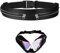 SHOKAN Running Belt Mobile Phone Holder Bum Bag, Women Men Waist Pack with Adjustable Strap and 2 Independent Large Pockets, Water Resistant Waist Runner Pouch for Workout Walking Jogging Sport
