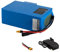 Batterie de vélo électrique 36V Batterie Lithium-ION 9Ah 12Ah 18Ah 20Ah avec Chargeur 42V 200W-1200W 250W 300W 400W 500W 800W 1000W pour Scooter, etc.