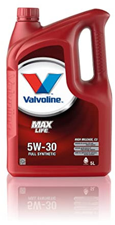 Valvoline Motoröl 5W-30 MaxLife Vollsynthetiköl Motor Öl ACEA C3 API CF API SN C3 5L