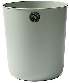 Allayu Cubo de basura de gran capacidad, cubo de basura, cubo de basura de cocina sin tapa, Verde, Pequeña