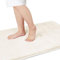 Yimobra Badematte rutschfest, 60 x 90 cm, Super Wasseraufnahme, Dick, Maschinenwaschbar, Leicht zu Trocknen Badezimmerteppich – Creme