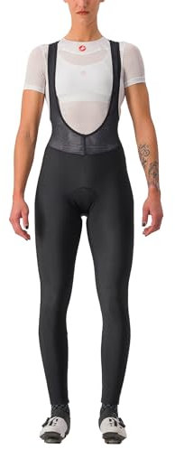 CASTELLI 4523567-010 ENTRATA W BIBTIGHT Salopette Corte da Ciclismo Unisex Black Taglia M