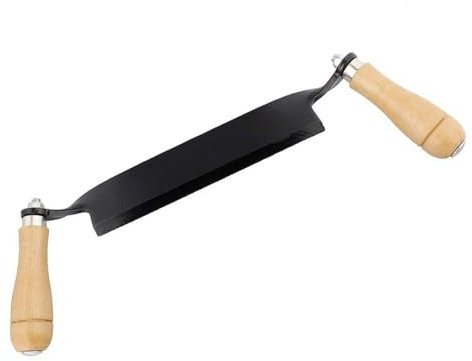 Draw Shave Knife, 10 Inch Straight Draw Knife Draw Shave Tool Woodworking Bark Peeler Debarking Hand Tool