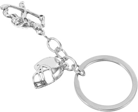 BESPORTBLE Hockey-schlüsselanhänger Für Hockeyliebhaber Schlüsselanhänger Dekore Lustiger Zum Thema Eishockey Taschenanhänger Hockey- Fußball Puck Reisen Metall