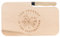 Spruchreif | Brotzeitbrett mit Messer The Journey is the Destination – Graviertes Holzbrett mit Camper-Motiv | Inspirierendes Geschenk für Reisefans & Campingfreunde