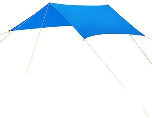 Hamac de Camping Auvent de hamac Portable, Grande Tente Suspendue pour Camping en Plein air, multifonctionnelle Hamac de Voyage(Color:BL)