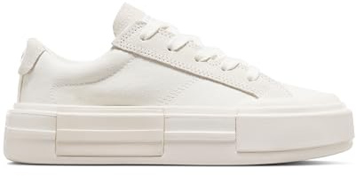 Converse Unisex Adult Cruise Canvas Low Top Sneaker, Egret/White/Egret, 11 Women/9.5 Men