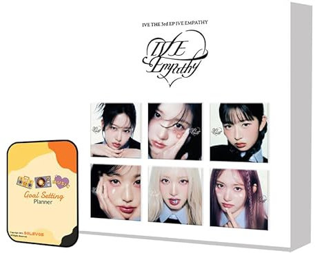 IVE EMPATHY Ive Album [Digipack Random ver.]+Pre Order Benefits+BolsVos K-POP Inspired Freebies (3rd Mini Album)