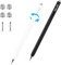 ELZO 2 en 1 Universal Lápiz Táctil de Precisión, Bolígrafos Stylus, Compatible con Todas Las tabletas iPhone, iPad, Samsung, Lenovo, Huawei Pantalla táctil, Tapa magnética