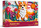 Trefl - Puzzle mit 3D-Effekt, Hund - 160 Elemente - 40 Jahre, Bunte Puzzles mit Tieren, für Kinder ab 6 Jahren