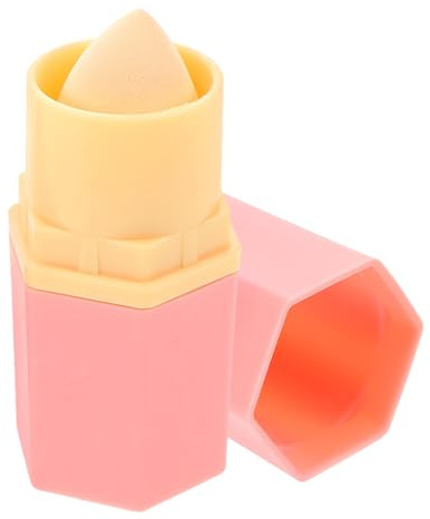 Ölabsorbierender Gesichtsroller aus Vulkangestein mit Doppelkopf Rosa