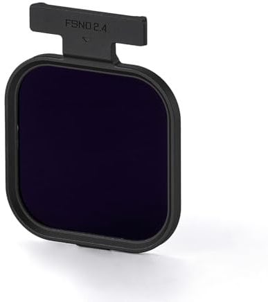 TILTA Khronos Magnetic FSND 2.4 Filter Compatible with iPhone 16 Pro Max/16 Pro/15 Pro Max/15 Pro - Black TK-IP-ND24-B
