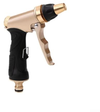 Gartenschlauch Sprühpistole, Hochleistungs-Messing-Gartenschlauchdüse, Hochdruck-Wasserpistolen-Sprinkler, für Rasen, Gartenarbeit, Autowäsche, Bewässerung von Pflanzen