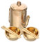 WOONEKY 1 Juego Miniaturas de Cocina para Casa de Muñecas de Utensilios con Tetera Miniatura y Accesorios Decorativos