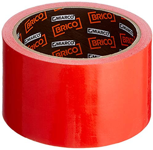 MIARCO 10708 - Cinta Americana Brico Rojo 50mm x 10m