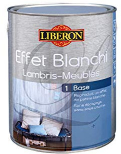 LIBERON Base pour effet blanchi sur meuble et lambris, Petit gris, 1L