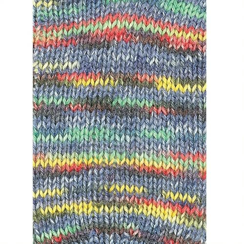 Austermann Step 6 (09 7826) 741 Blau-Bunt