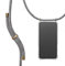 KNOK Phone Lanyard Case for Apple iPhone XR - Crossbody Phone Case with Strap, Lanyard Neck Strap Phone Neck Holder Phone Holder for Neck - Phone Necklace Case, Mobile Phone Cover Neck Strap