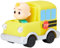 CoComelon JJ Melon Mini-Fahrzeug – mit eingebautem JJ im Schulbus Spielzeugauto – Spielzeug für Kinder, Kleinkinder und Vorschüler