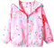 Domueay Bambina Giacca a Vento Giacche Cappotto Con Cappuccio Unicorno Rosa Arcobaleno Ragazza Cappotti Sottile Impermeabile Protezione Solare Cerniera Autunno Vestiti Antipioggia 4-5 Anni
