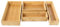 Schramm® 4 Stück Bambus Aufbewahrungsboxen in 4 Verschiedene Größen Schubladen Organizer Ordnungsbox 4-TLG. Set Bambusboxen Holzkisten