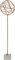 KOTARBAU® Gartenkugel Ecorost 30 cm Ungewöhnliche Dekoration für Sie Dekokugeln Gartendeko + Betonsockel 5kg
