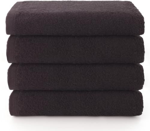 Top Towel - Plus - 4 Toallas Bidet o Viso - Set di Asciugamani - Asciugamani da bagno - 100% Cotone