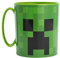 Theonoi wieder verwendbar - Kunststoffbecher Tasse 350 ml Avengers Becher aus Kunststoff BPA frei Mikrowelle geeignet Geschenk Jungen (Minecraft)