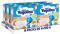 NESTLÉ YOGOLINO Fresa Plátano, a partir de los 8 meses, Pack de 6 (4x100g), Fórmula mejorada