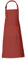 RAJRANG Baumwollschürze Mineralrot 3 Taschen Unisex Küchenschürze zum Kochen Backen Grillen Catering 69 x 89 cm