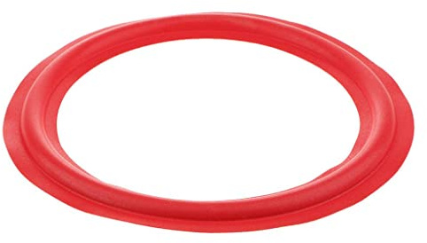 Leeadwaey Lautsprecher-Reparatur-Set für Lautsprecher, Schaumstoffkante, 25,4 cm, Rot