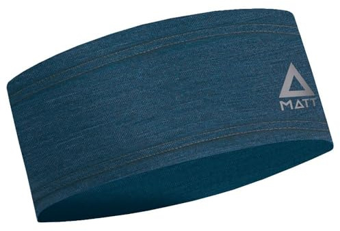 MATT Merino Headband Petrol