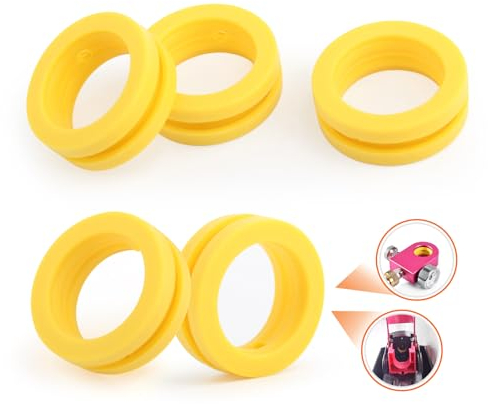 TGHongKy 5PCS Dichtungsringe Ersatzteile für Sodastream Terra/Art/Duo CO2 Sprudelwasserbereiter, O-Ring-Ersatzdichtung für Umfülladapter Anti-Leck, Wassersprudler Zubehör