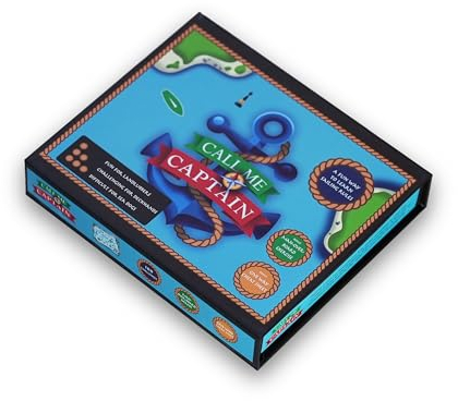 CallMeCaptain Ausweichregeln- #1 Segelspiel mit internationalen Segelregeln - Geeignet für Sportbootführerschein See, Segeln und Bootsport, Call Me Captain