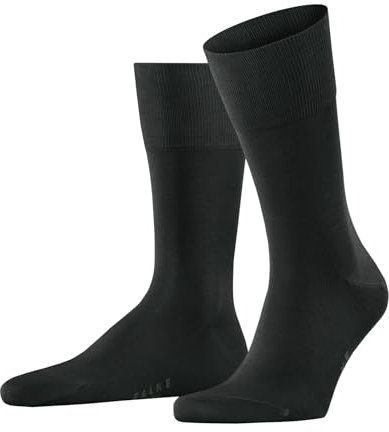FALKE Tiago M So sostenibili cotone filo di Scozia tinta unita 1 paio, Calzini Uomo, Verde Forest 7474, 45-46