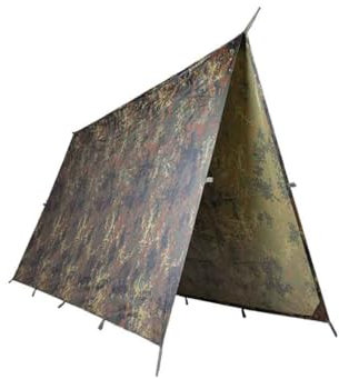 Bâche PE R/S, 3 x 3 m, Camouflage