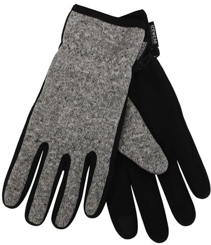 ICEWEAR Grímsey Unisex-Handschuhe mit eTip-Fingern für Touchscreens | gestrickt