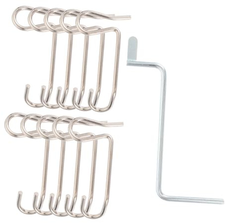 Gatuida Tendeur Cloture Petit Tendeur De Fil De Fil De Clôture Acier Inoxydable Outils pour Tendre Le