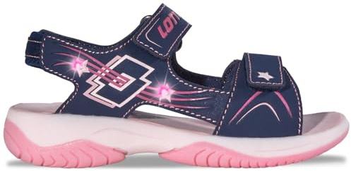Lotto Stylecode: 2601650K Ledema K Unisex Kids Flashlight Shoes in kinderfußgerechter Passform I mit blinkenden LEDs und softer EVA-Innensohle