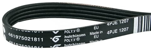 VIOKS Keilrippenriemen Ersatz für Whirlpоol 481235818204 1207PJ4E Elastisch für Waschmaschine Toplader