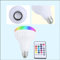 Phefop Lampadina Wireless Speaker Bulb Light 12W LED RGB per Decorazione per la Casa E27 Smart Music Play Lamp