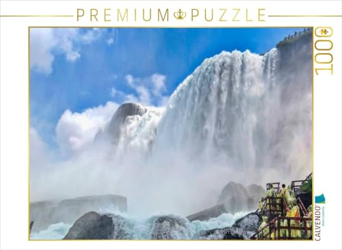 CALVENDO Puzzle Niagarafälle - American Falls und Horseshoe Fall | 1000 Teile Lege-Größe 64 x 48 cm Foto-Puzzle für glückliche Stunden