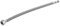 Flexible inox pour robinetterie mâle 10x100 - femelle 12x17 passage intérieur 8 mm - longueur 30cm NOYON & THIEBAULT