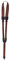 Ortega Guitars Schallloch Gitarrengurt Verstellbar - für Akustik Gitarre - Nylon Straps Hook Series - Nylon, Braun (OGSHK-BR)