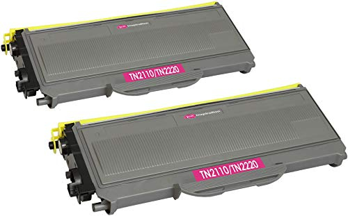 2 Premium Toner kompatibel für Brother TN2120 TN2110 DCP-7030 DCP-7040 DCP-7045N HL-2140 HL-2150 HL-2150N HL-2170 HL-2170W MFC-7320 MFC-7340 MFC-7440N MFC-7840W | 2.600 Seiten