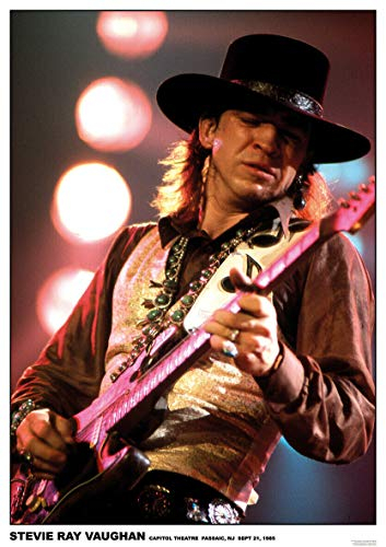 Stevie Ray Vaughan Poster Passaic Capitol Theatre 1985
