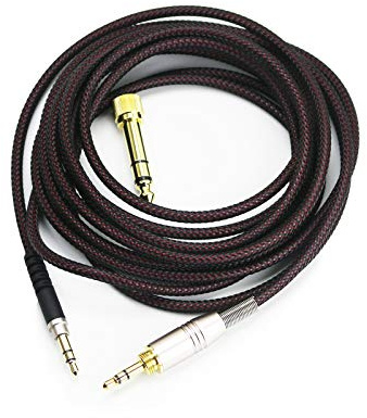 Replacement Audio Upgrade Cable Compatible with Audio-Technica ATH-M50xBT, ATH-AR3BTBK, ATH-SR50BT, ATH-ANC9, ATH-ANC7B, ATH-SR5BTBK, ATH-S700BT Headphones 2meters/6.6ft
