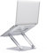 ONIVIB Laptop Computer Stand, Adjustable Tablet Holder Desk, Foldable Wide Compatible(10-17 inches) Computer Lapdesks, for MacBook Pro/Air,Samsung HP Dell HUAWEI MateBook Notebook-(Silver)